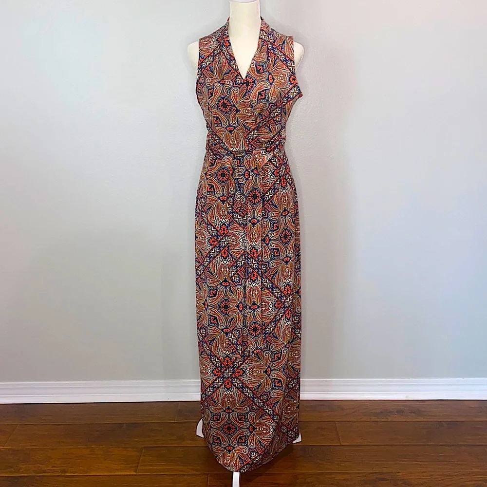 Nina Leonard maxi dress size small - Picture 1 of 7